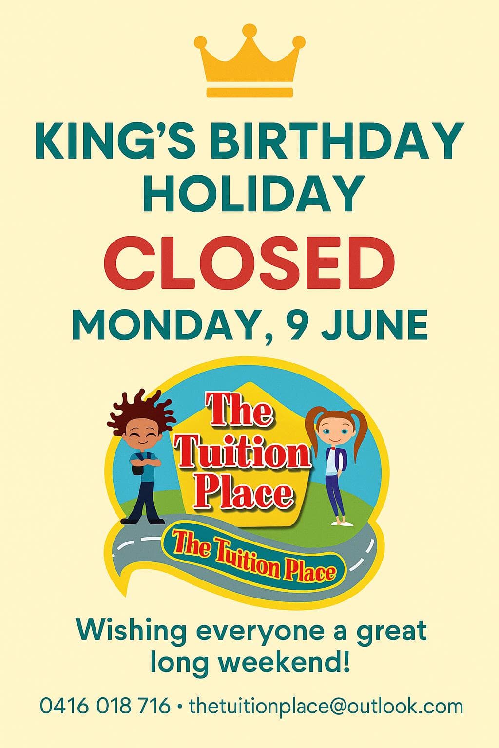 King's Birthday Public Holiday